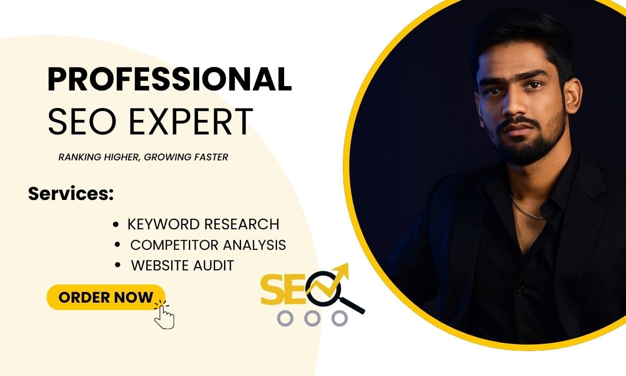 I will do SEO keyword research, competitor analysis with ai