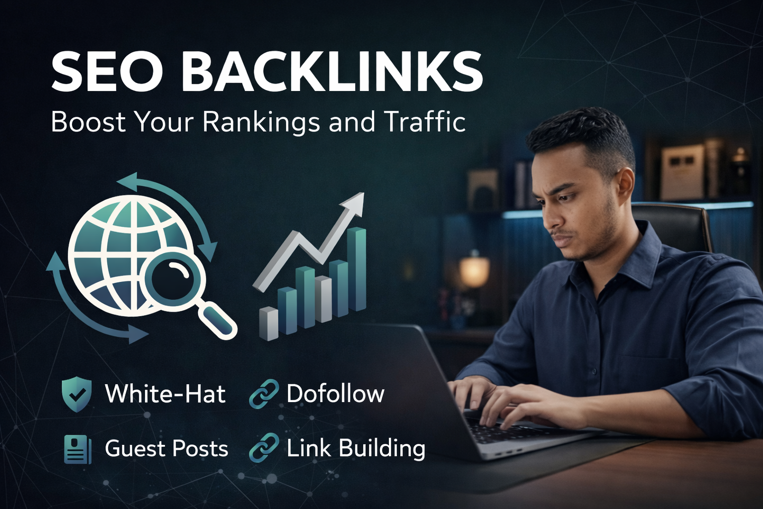 I Will Build High Authority SEO Backlinks & Impro...