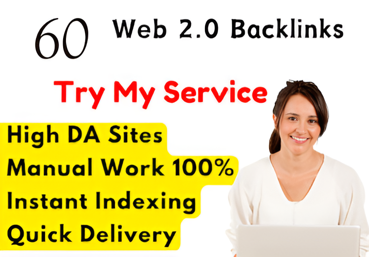 I will do 60 web 2.0 Do-follow SEO backlinks