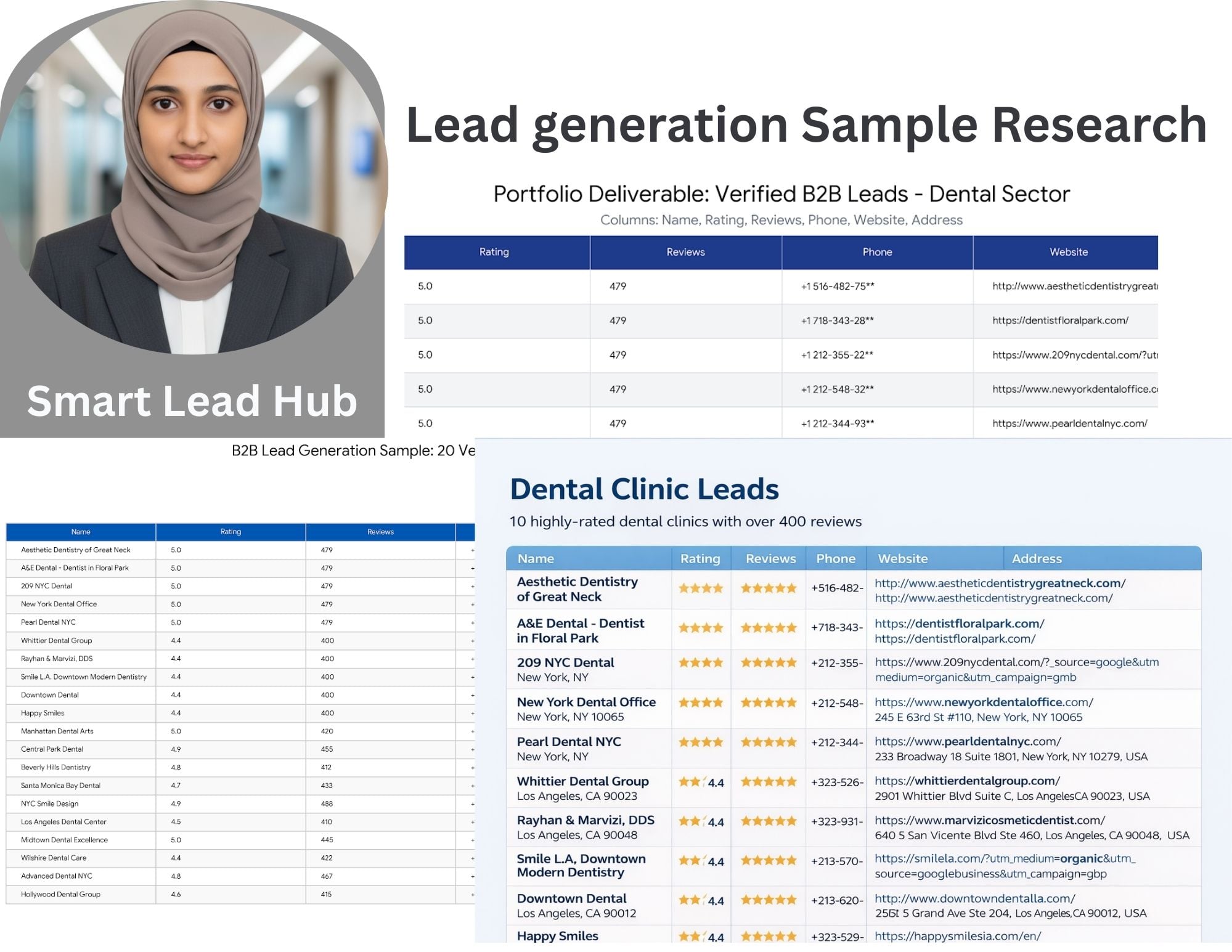 provide targeted B2B leads and Google Maps business leads