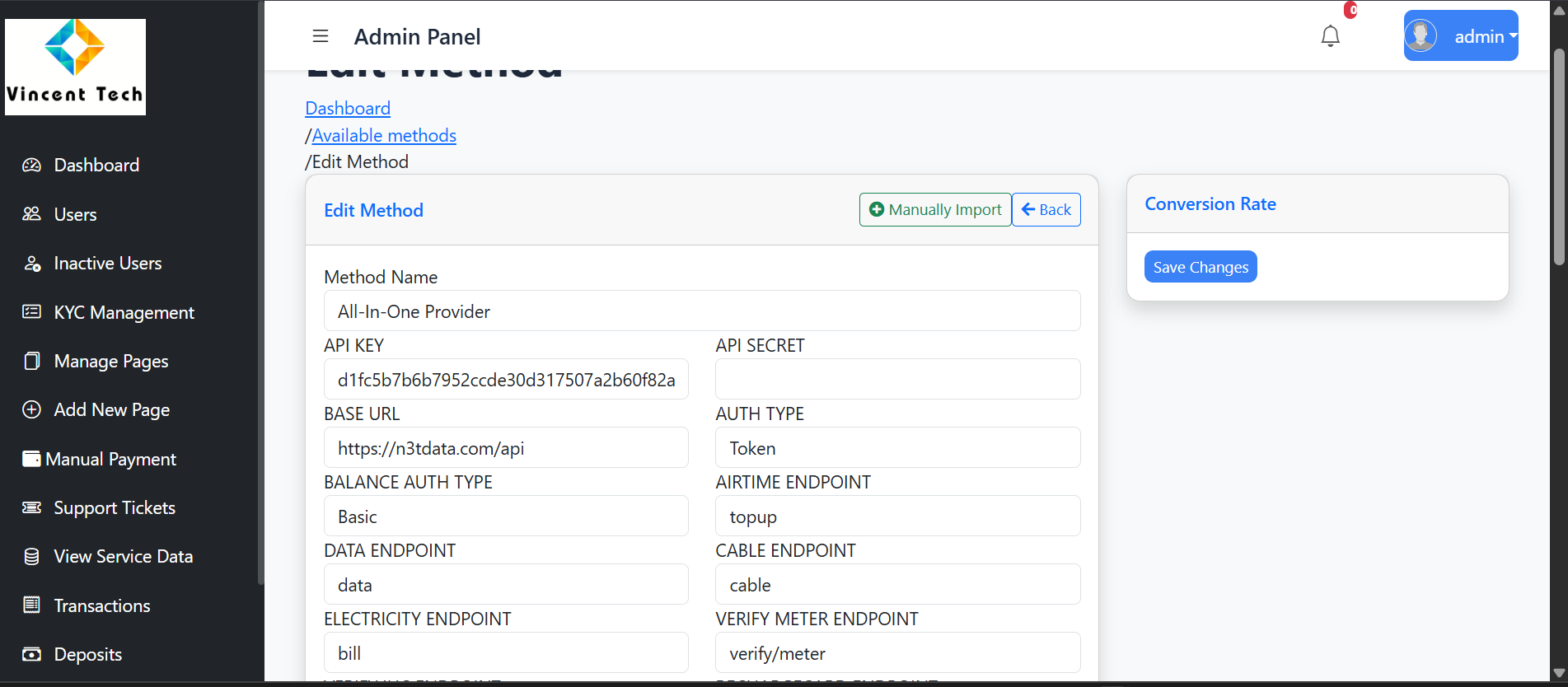 ZodeBill &ndash; VTU & Bills Payment Web App (Airtime, Data, Electricity, Cable TV, Wallet & API)