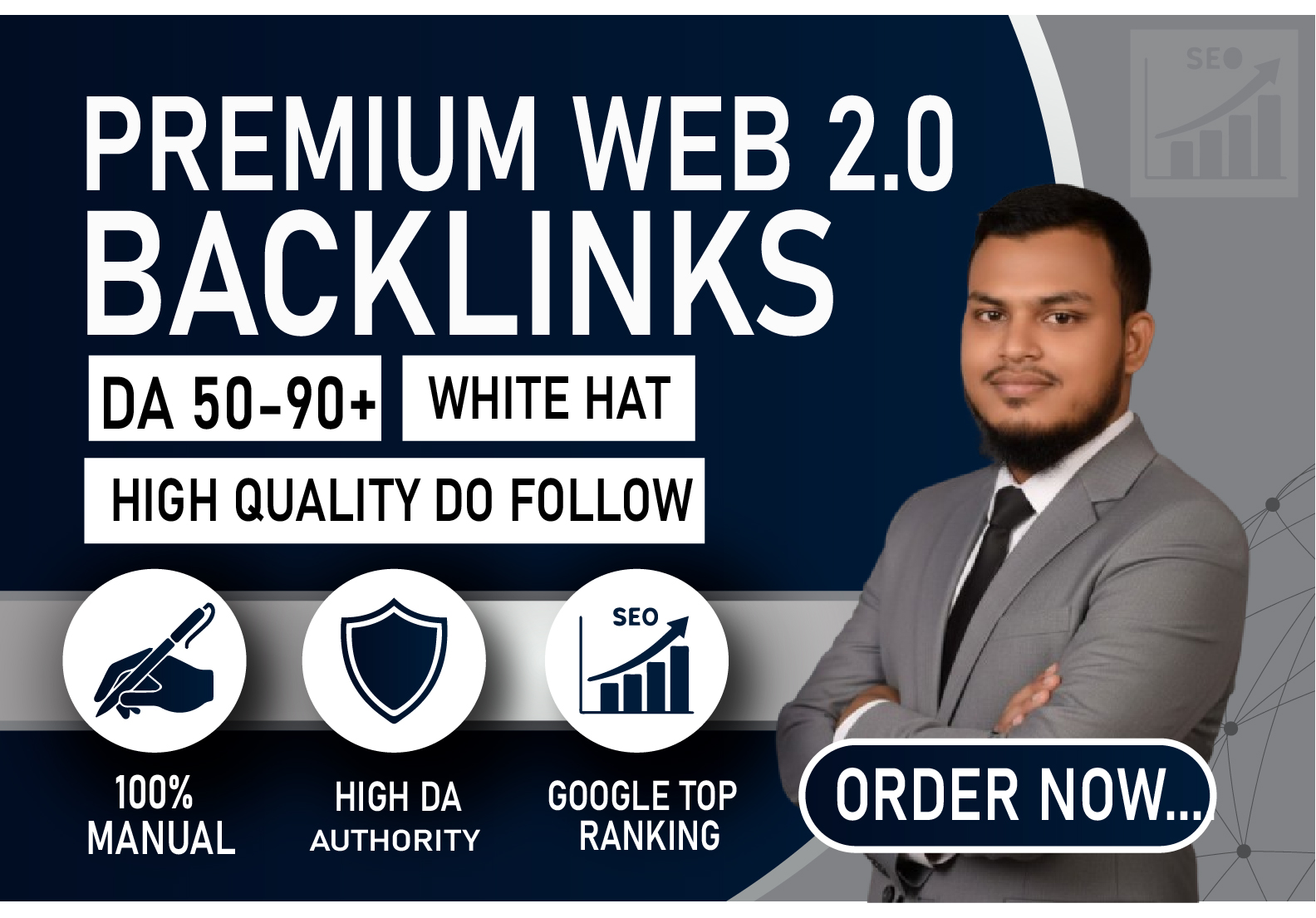 I Will Build Premium High DA Web 2.0 Backlinks Manual...