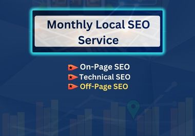I will provide complete monthly local SEO service for...