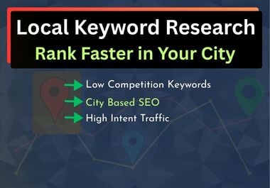 I will do powerful 20 local keyword research for your business SEO