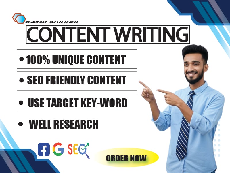Professional SEO Content Writer | 100% Original, Plagiarism-Free, and Tailored to Your Needs