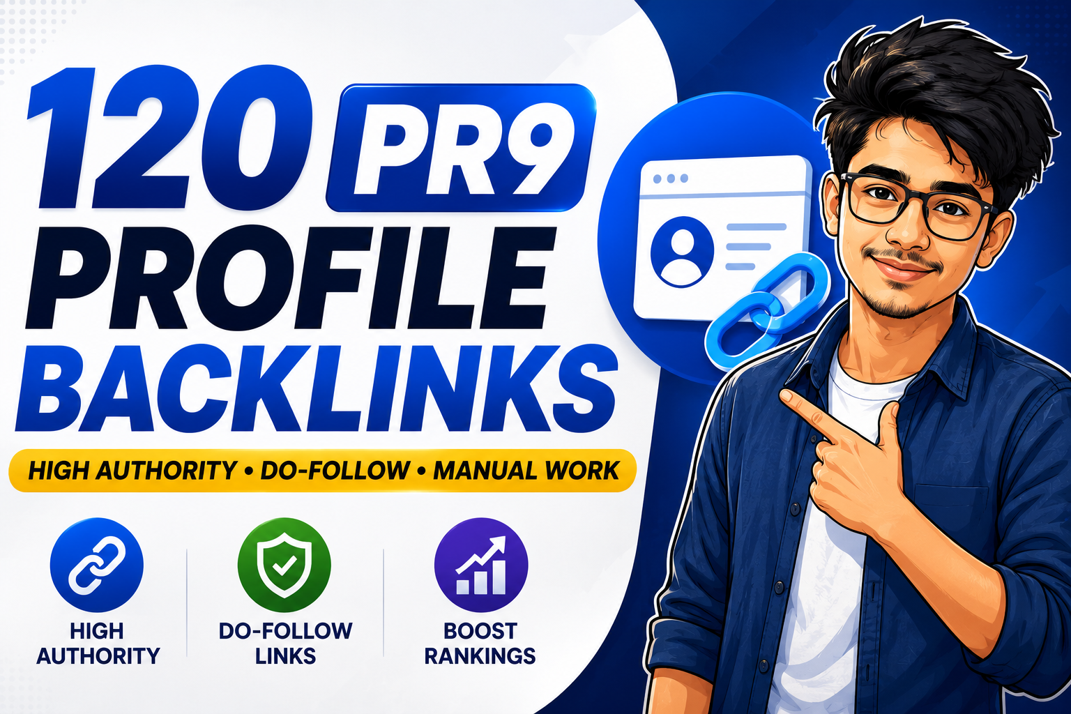 I Will Create Powerful 120 Profile Backlinks for SEO and Google Ranking