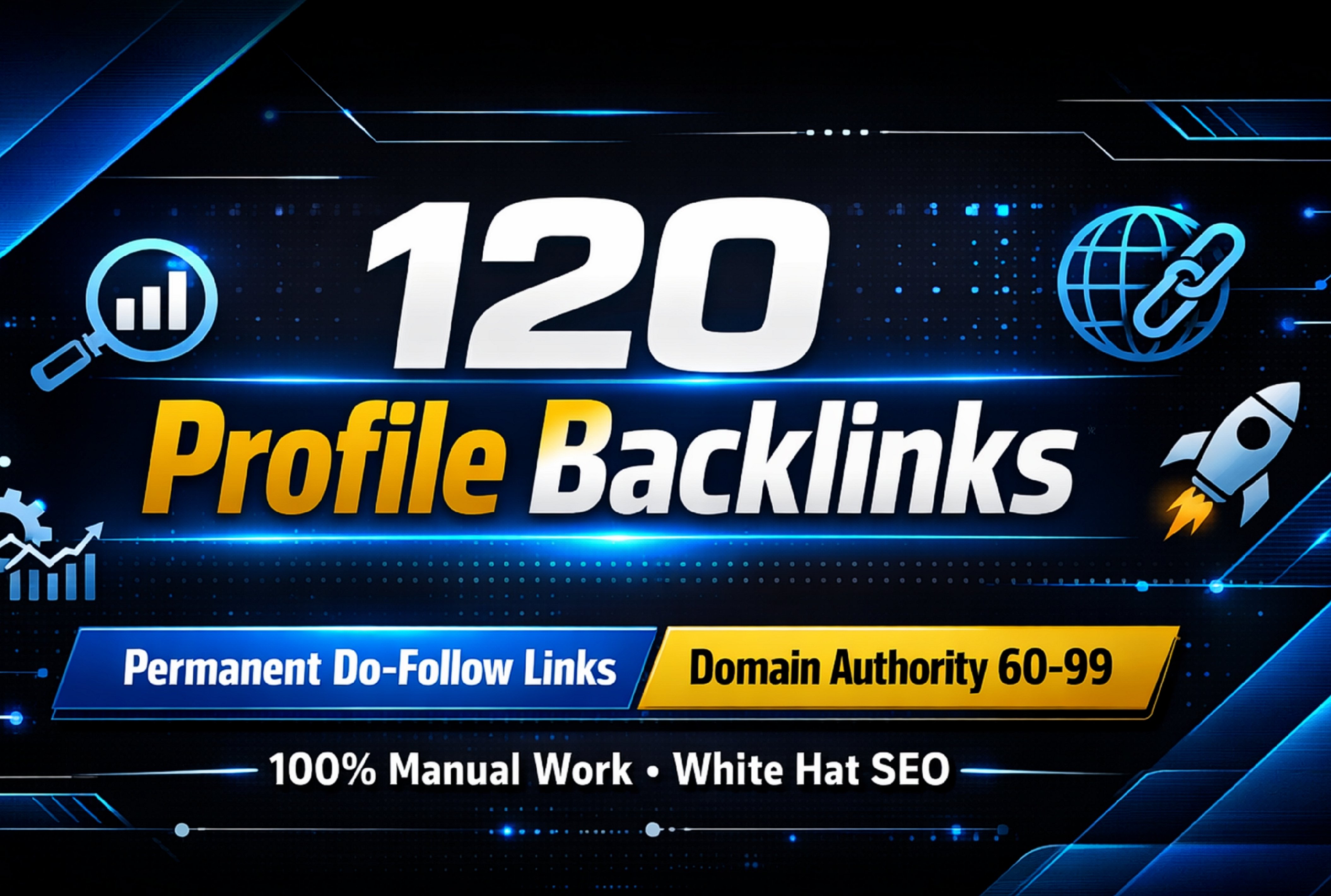 I Will Create Powerful 120 Profile Backlinks for SEO ...