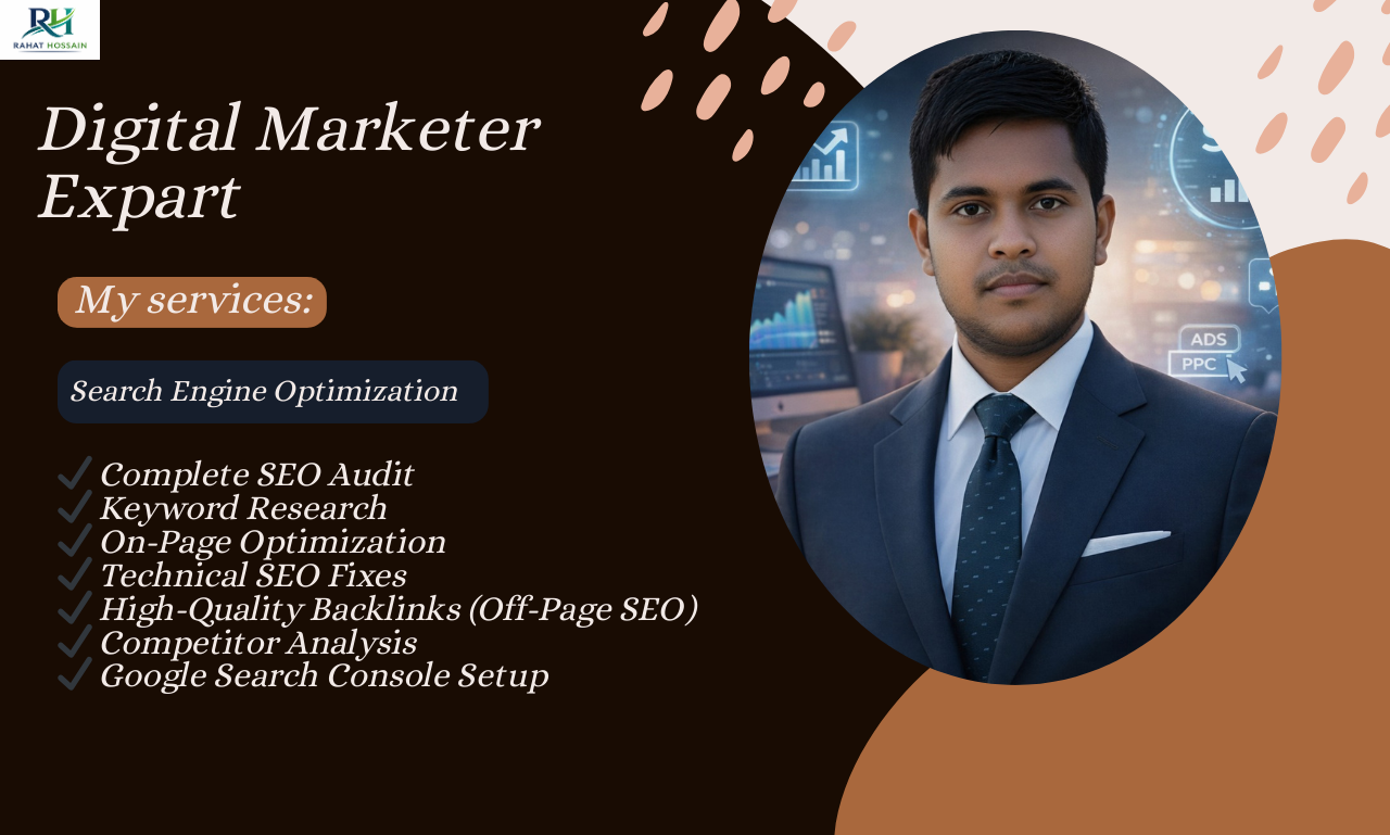 This will be the complete SEO audit and on-page SEO optimization.