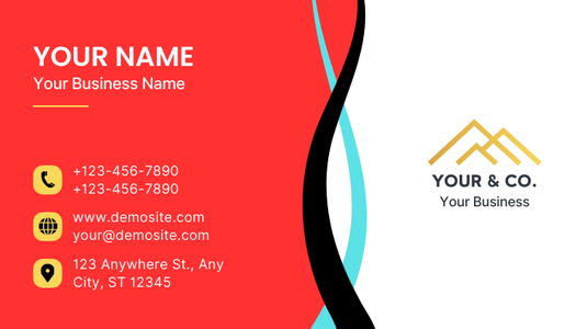 Professional, Print-Ready Business Card Design for your brand