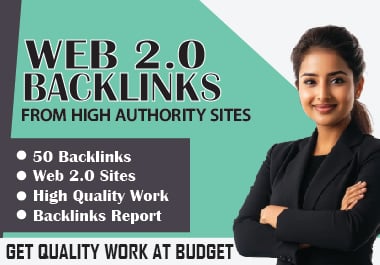 I Will Create 20 High Authority Web 2.0 Backlinks Wit...