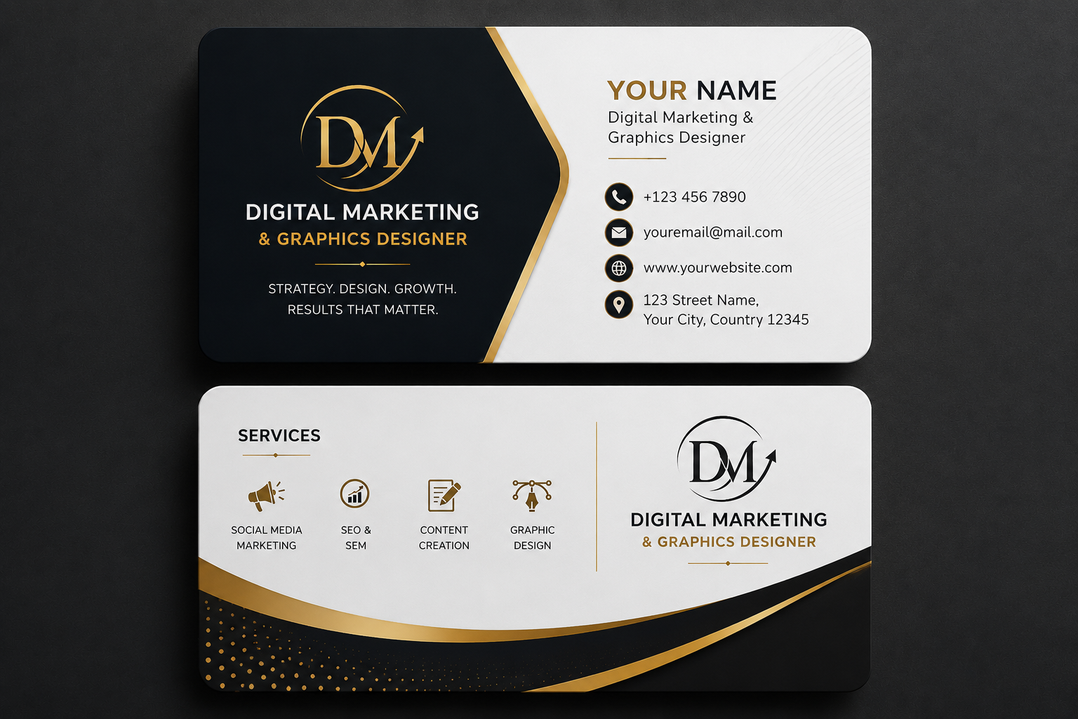 What card size do you use for business card designs?