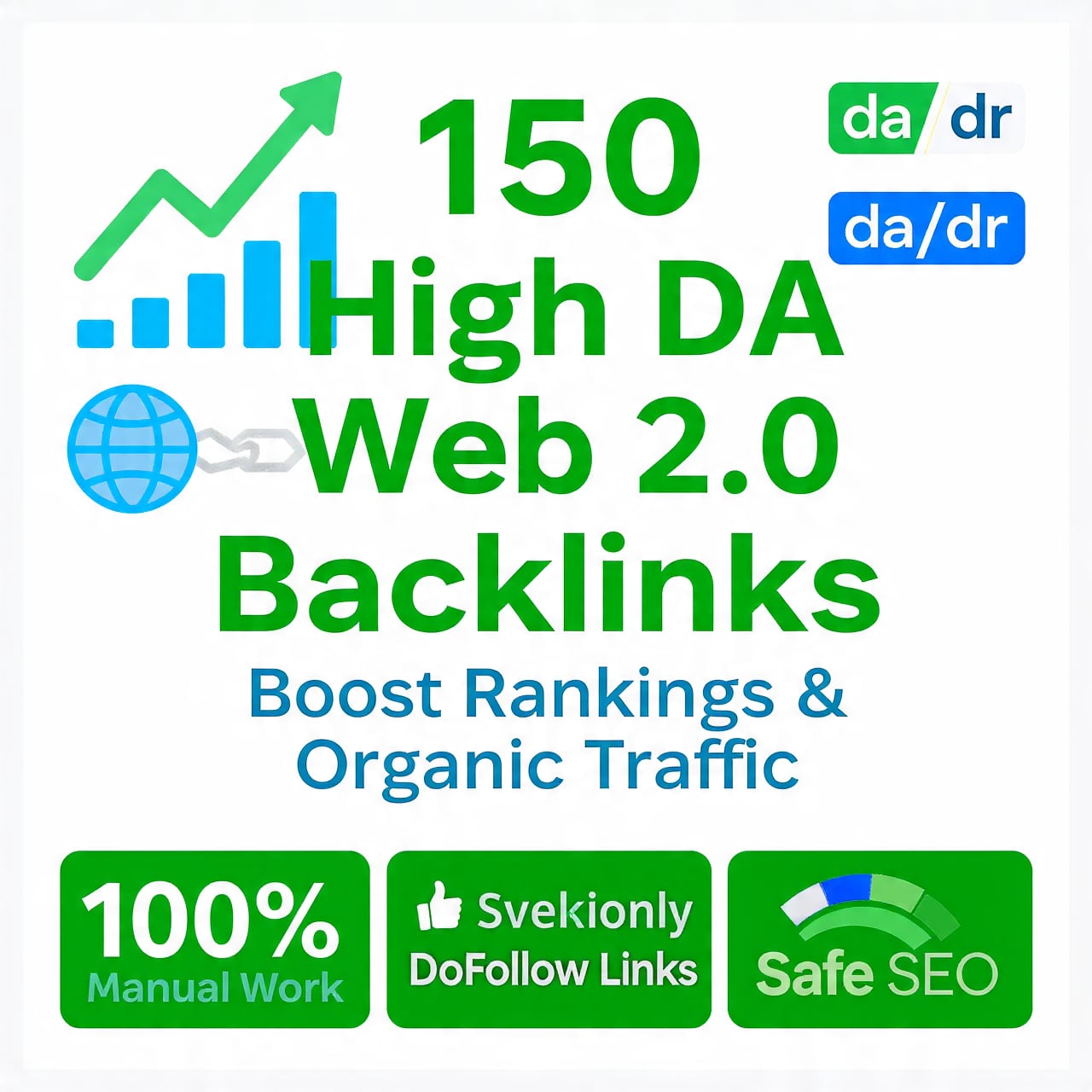 I Will Provide 150 High DA Web 2.0 Backlinks to Boost Your SEO Rankings