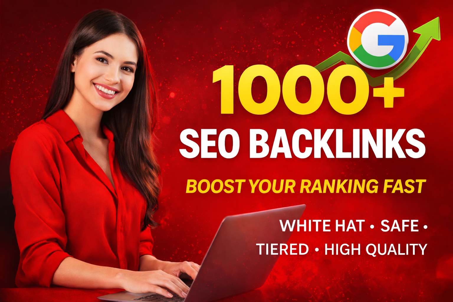 I will build 1000 safe SEO backlinks to boost your Go...