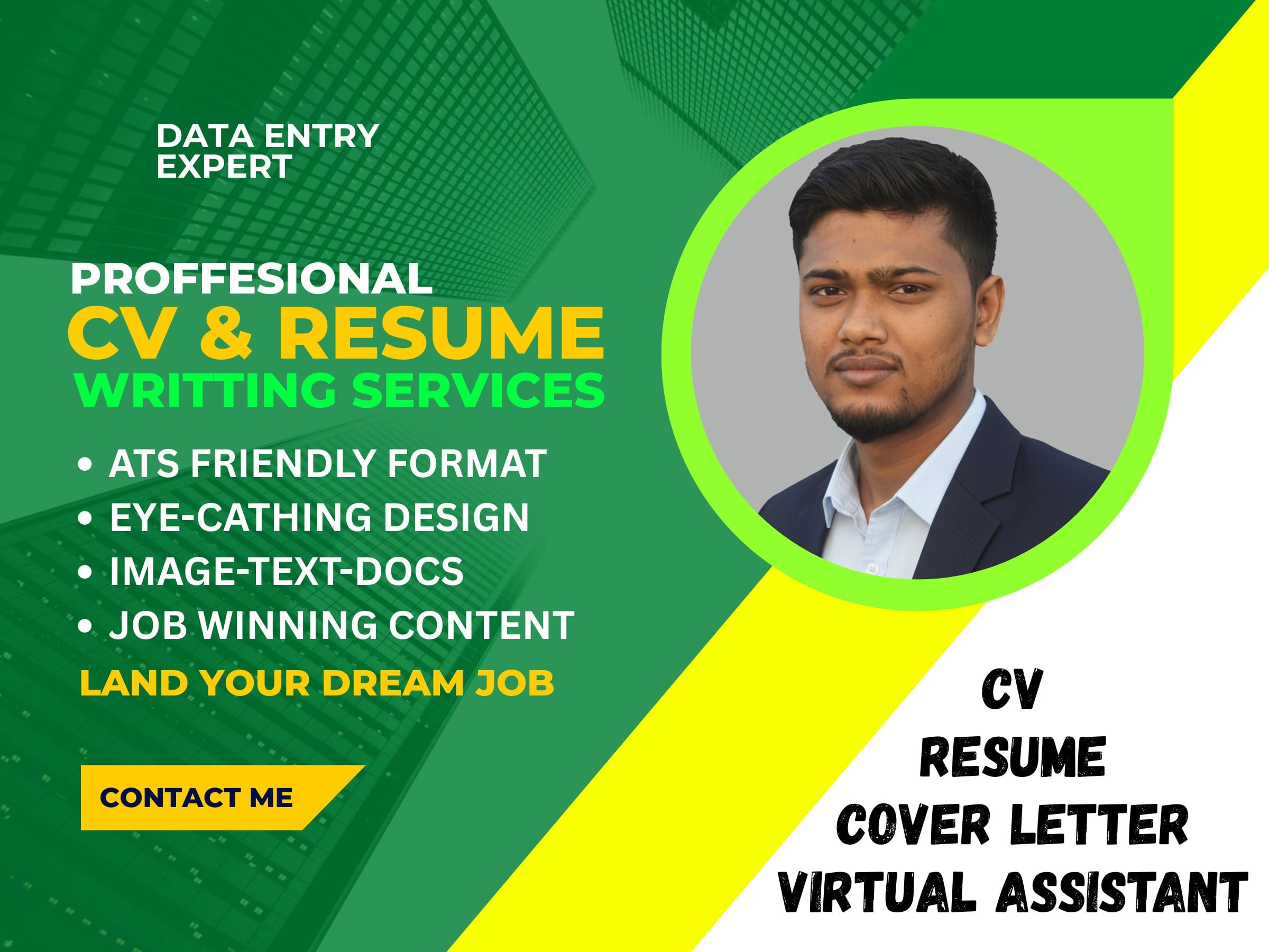 I Will Design Proffesional And Modern Job Winning Resume