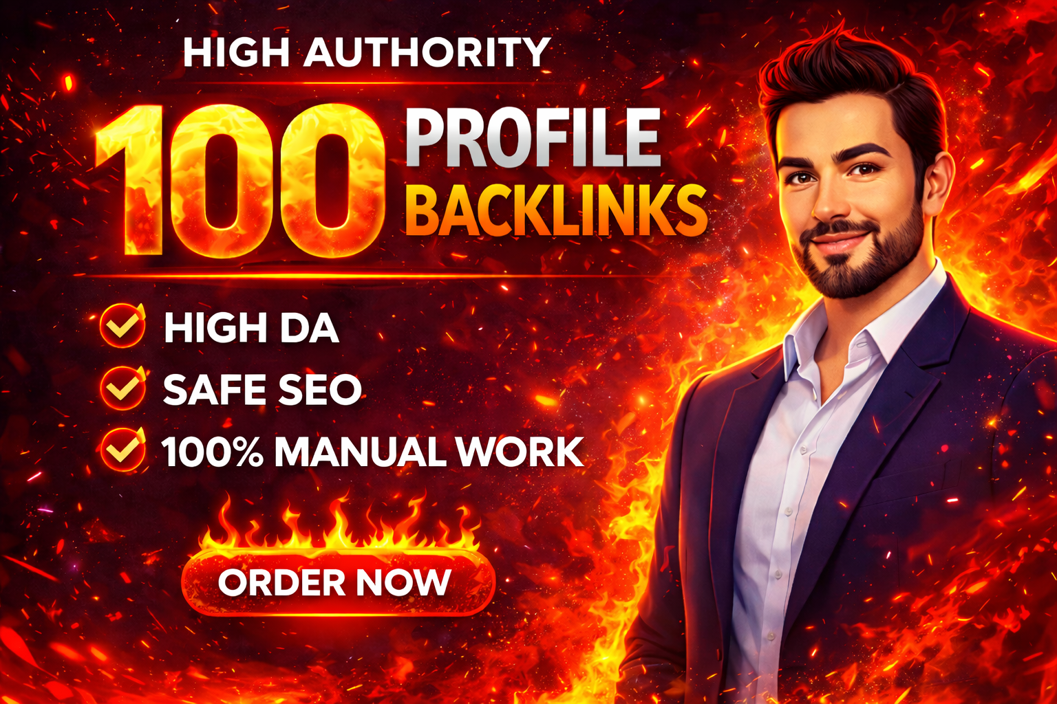 Build 100 Powerful Profile Backlinks on High Authority Websites &ndash; Safe SEO Strategy