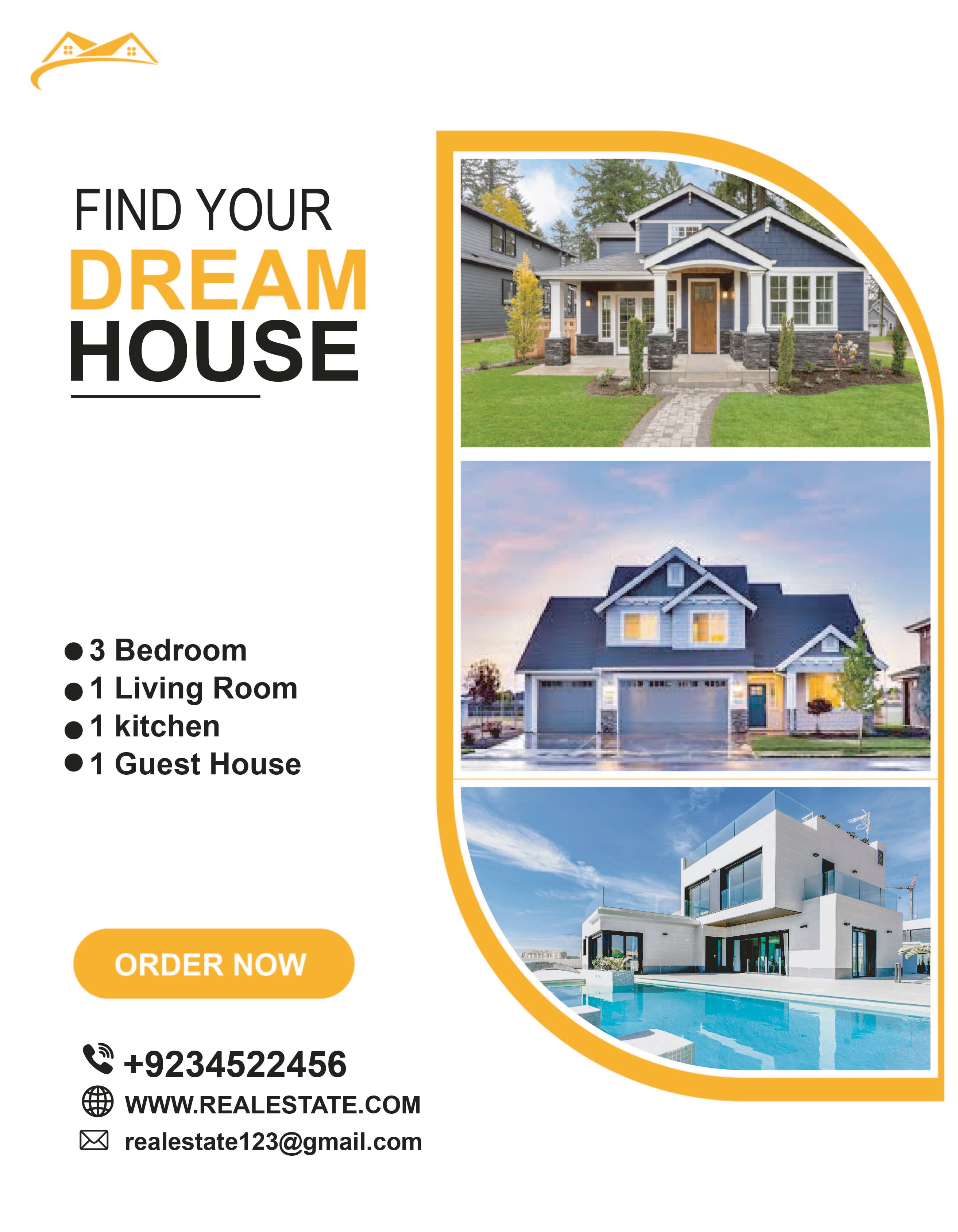 I will create professional luxury real estate flyers.
