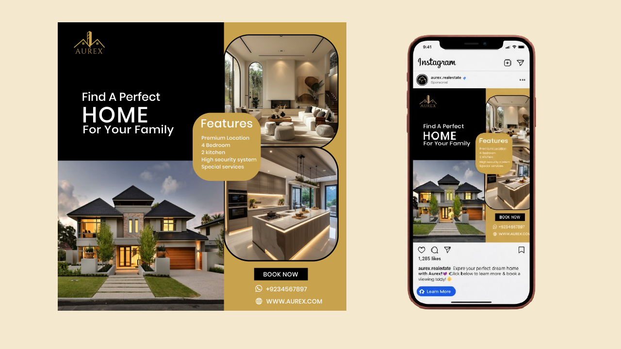 i will design eye-catching posts for your business