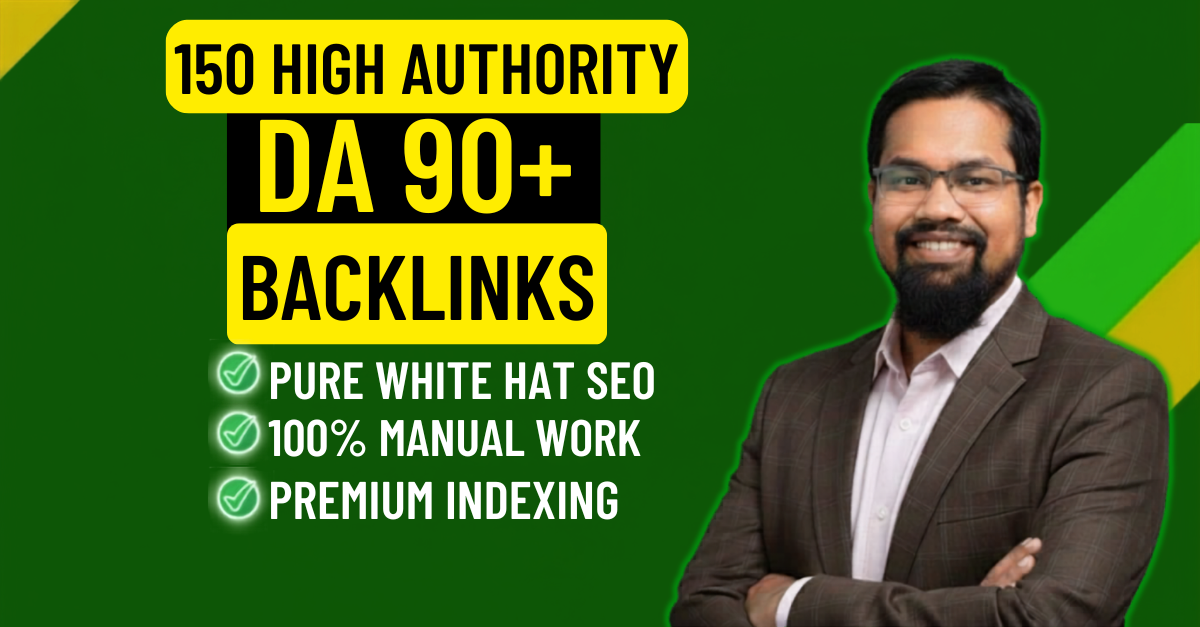 Get 200 High Authority Backlinks DA 90+ with Expert Off Page SEO Service