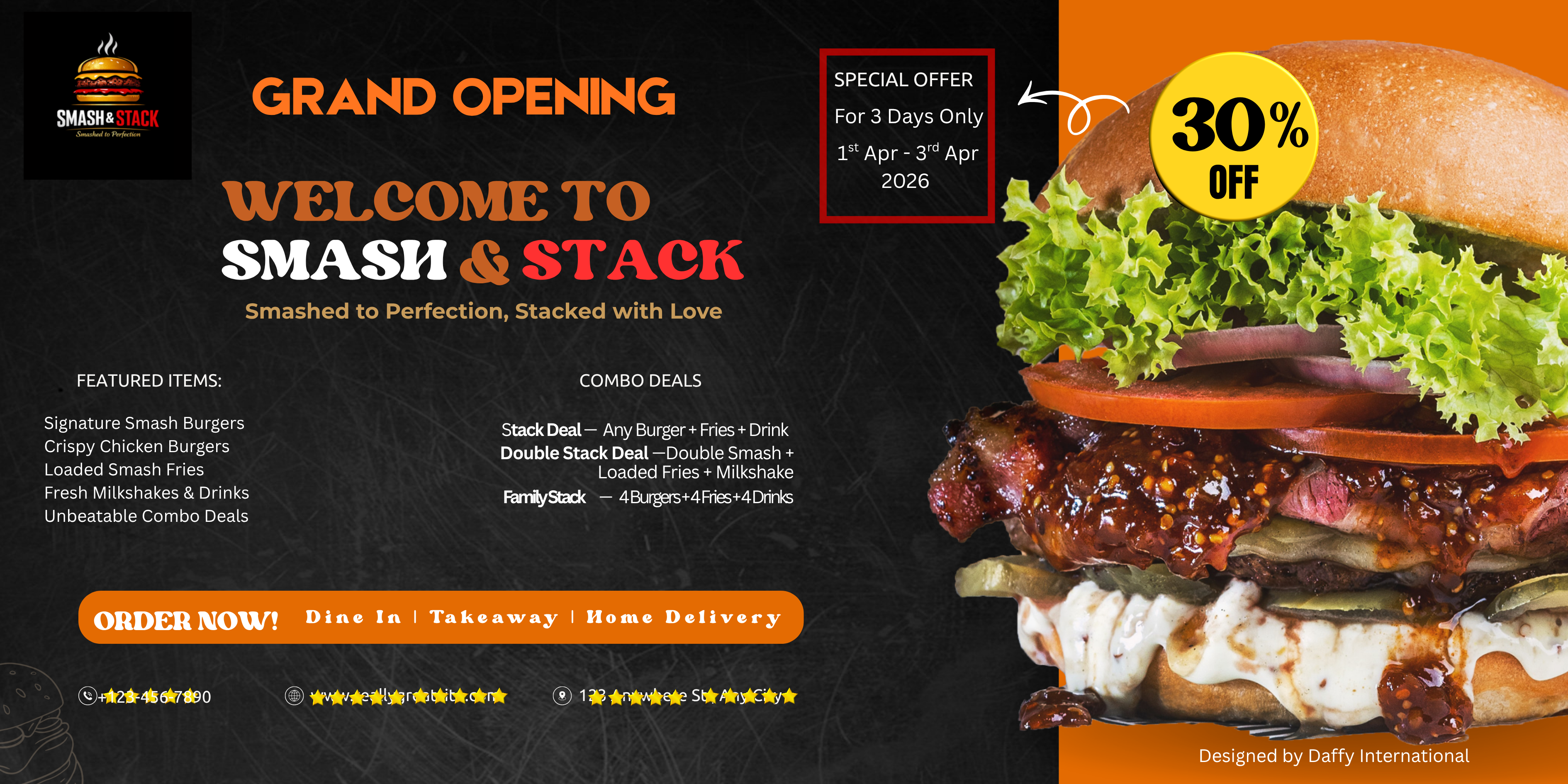 I will design modern restaurant logo and complete brand identity