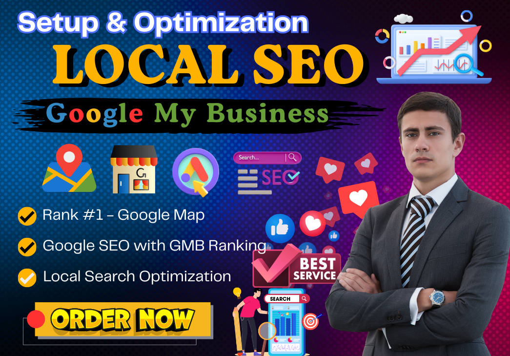 I will optimize Google Business Profile and improve local SEO ranking
