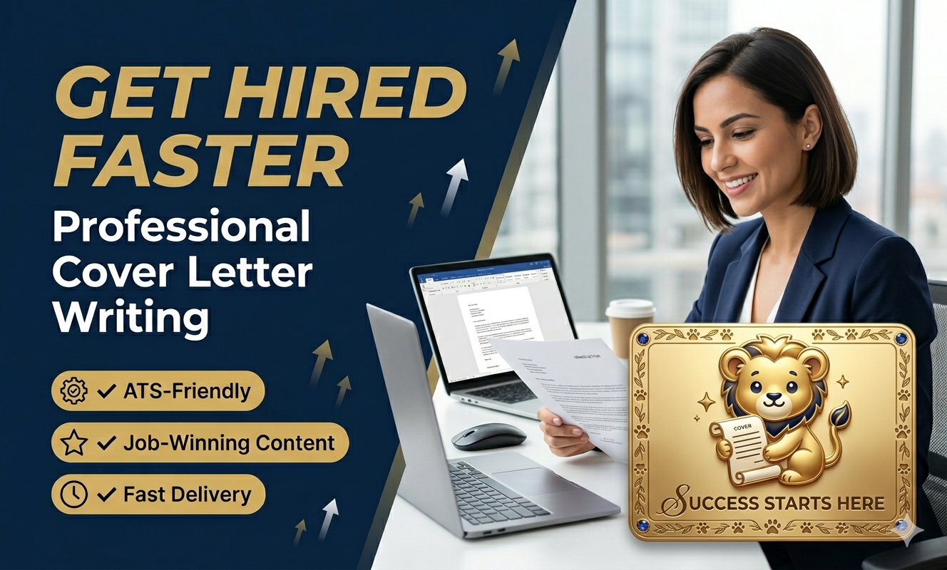 I will write a professional cover letter that gets you hired fast