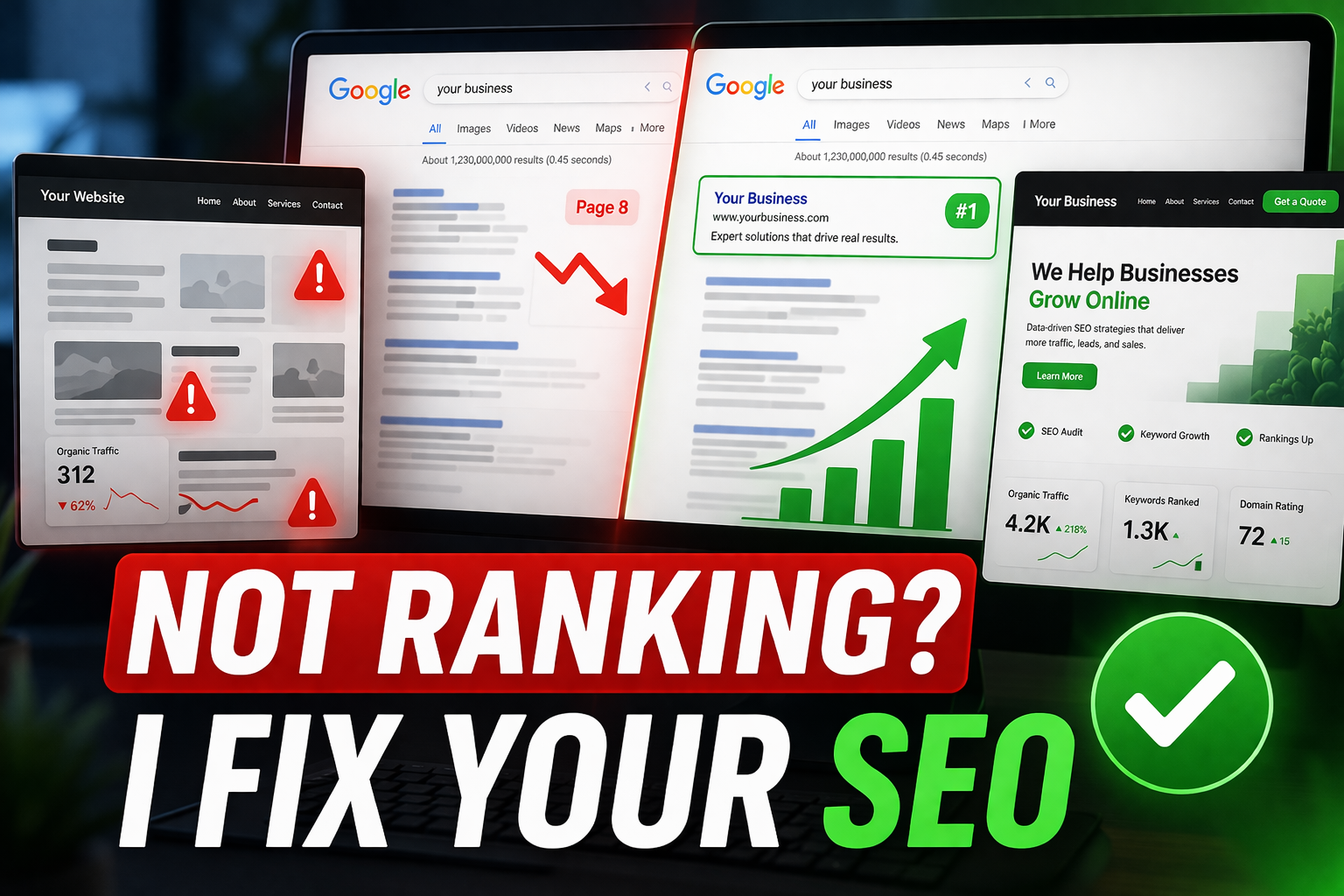 I will fix and optimize your website pages for better Google ranking SEO