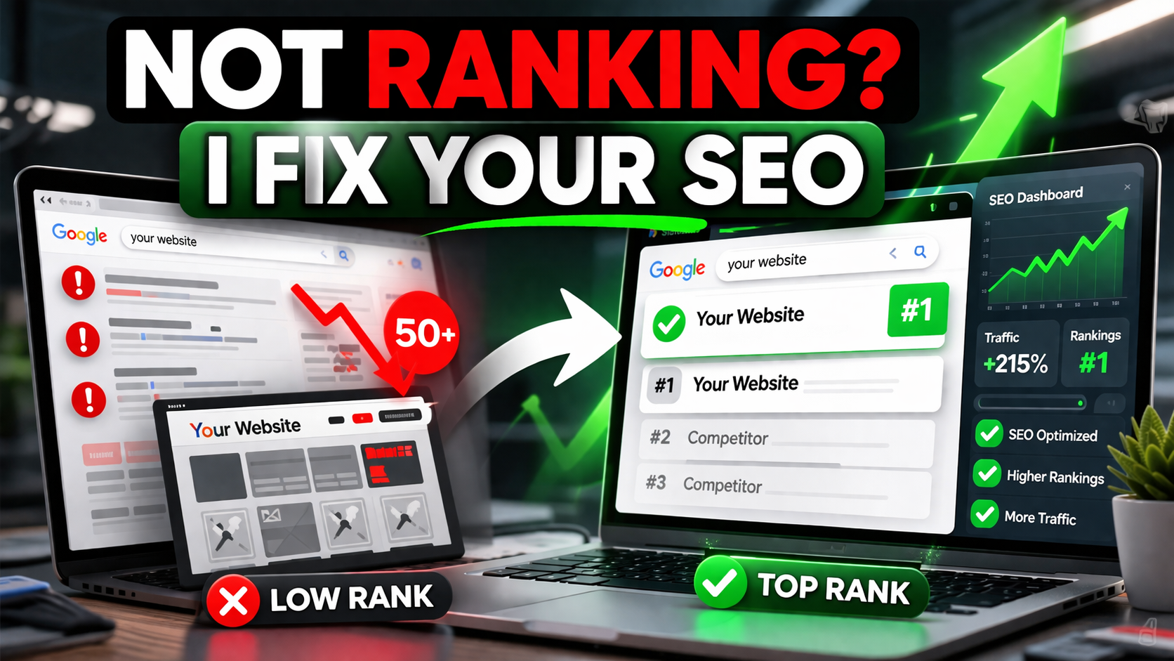 I will fix and optimize your website pages for better Google ranking SEO