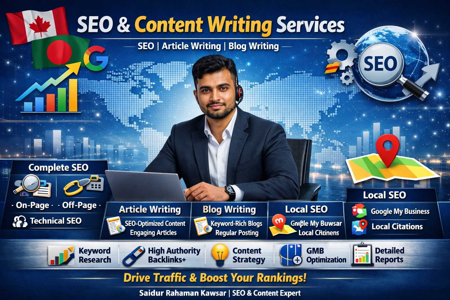 I Will Write Good Blog Posts, Articles and Website C...