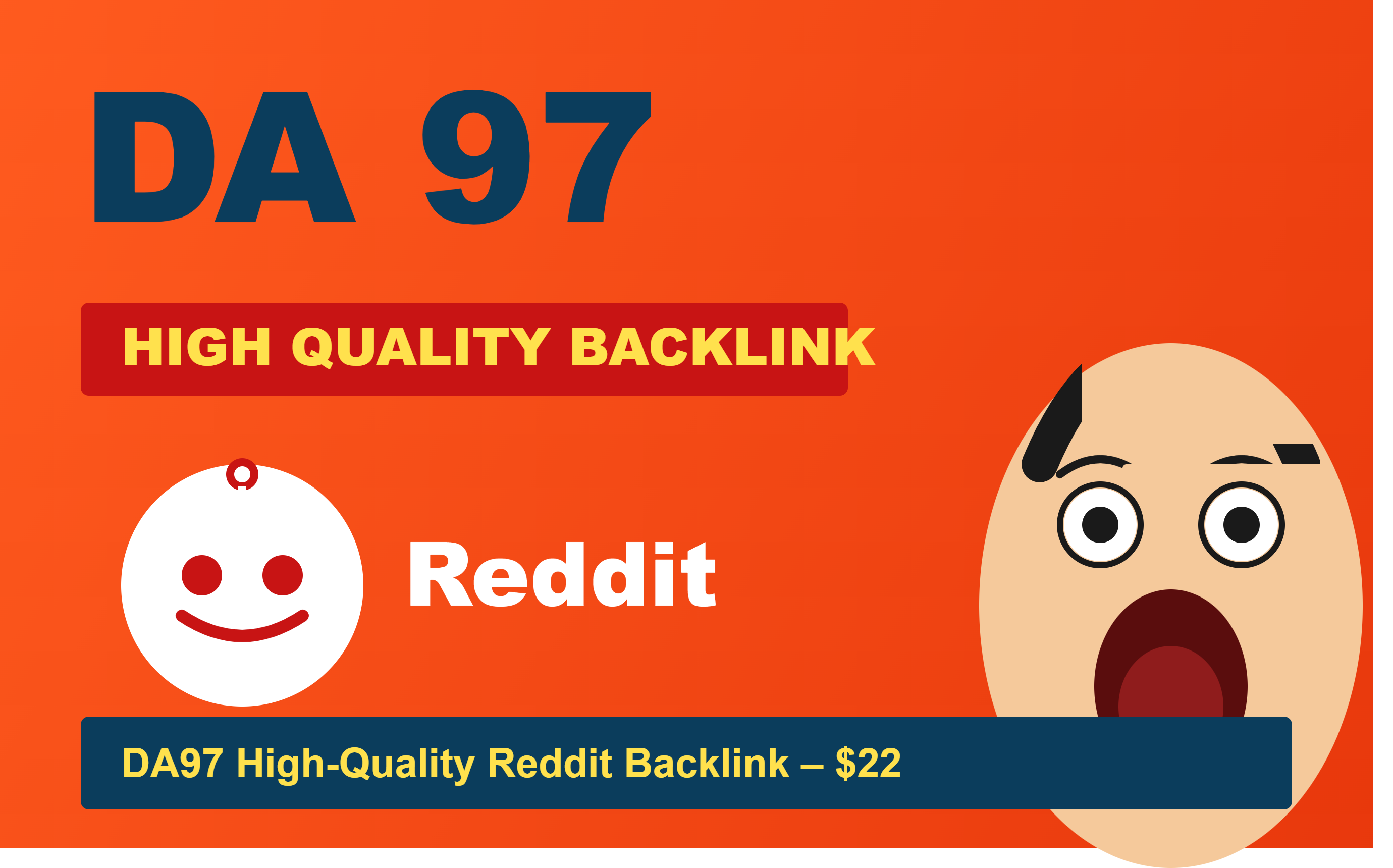 Get 1 SUPER STRONG DA97 High-Quality Backlink From Reddit &ndash; $22