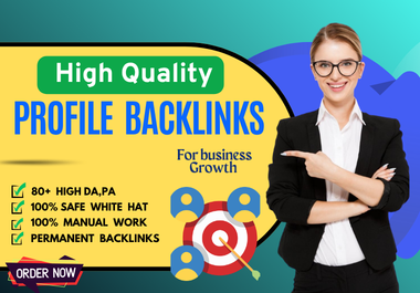 I Will Create 55 HQ Manual Profile Backlinks On High ...