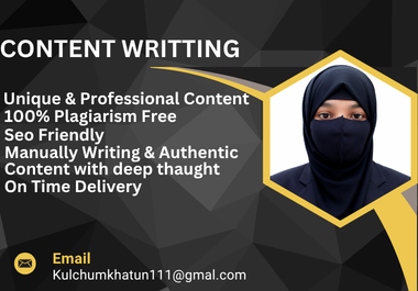 professional SEO Article Writing 1000+ words on any N...