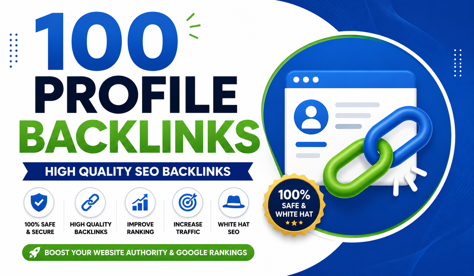 100 profile backlinks boost your ranks