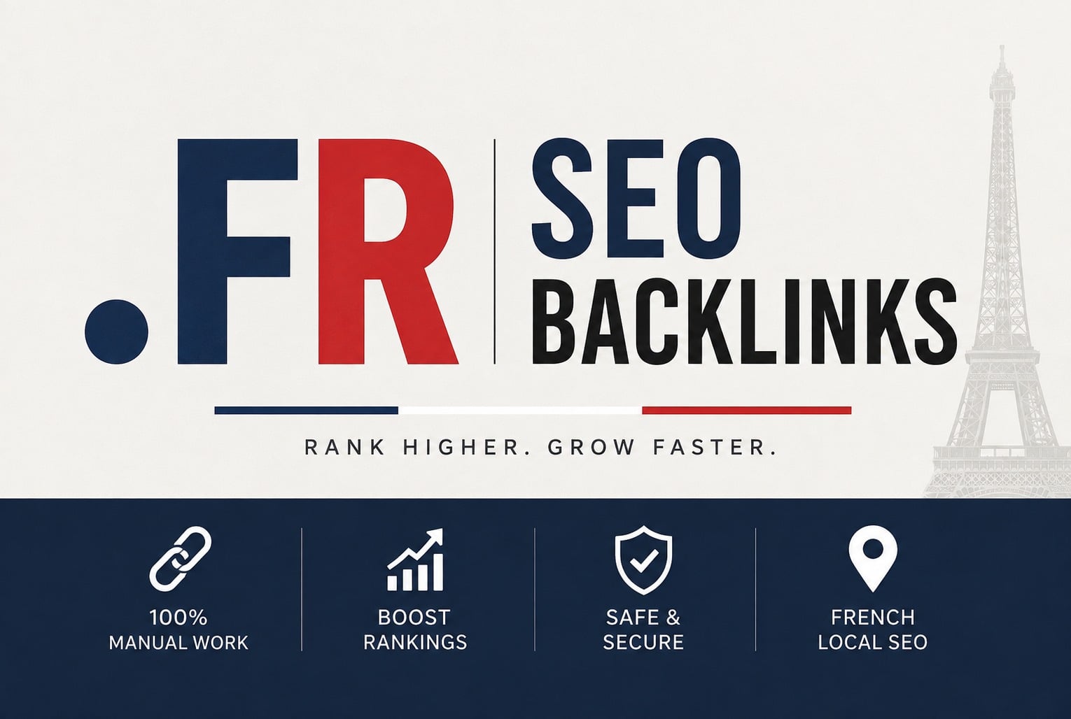 I Will Build High Authority .FR SEO Backlinks for French Websites