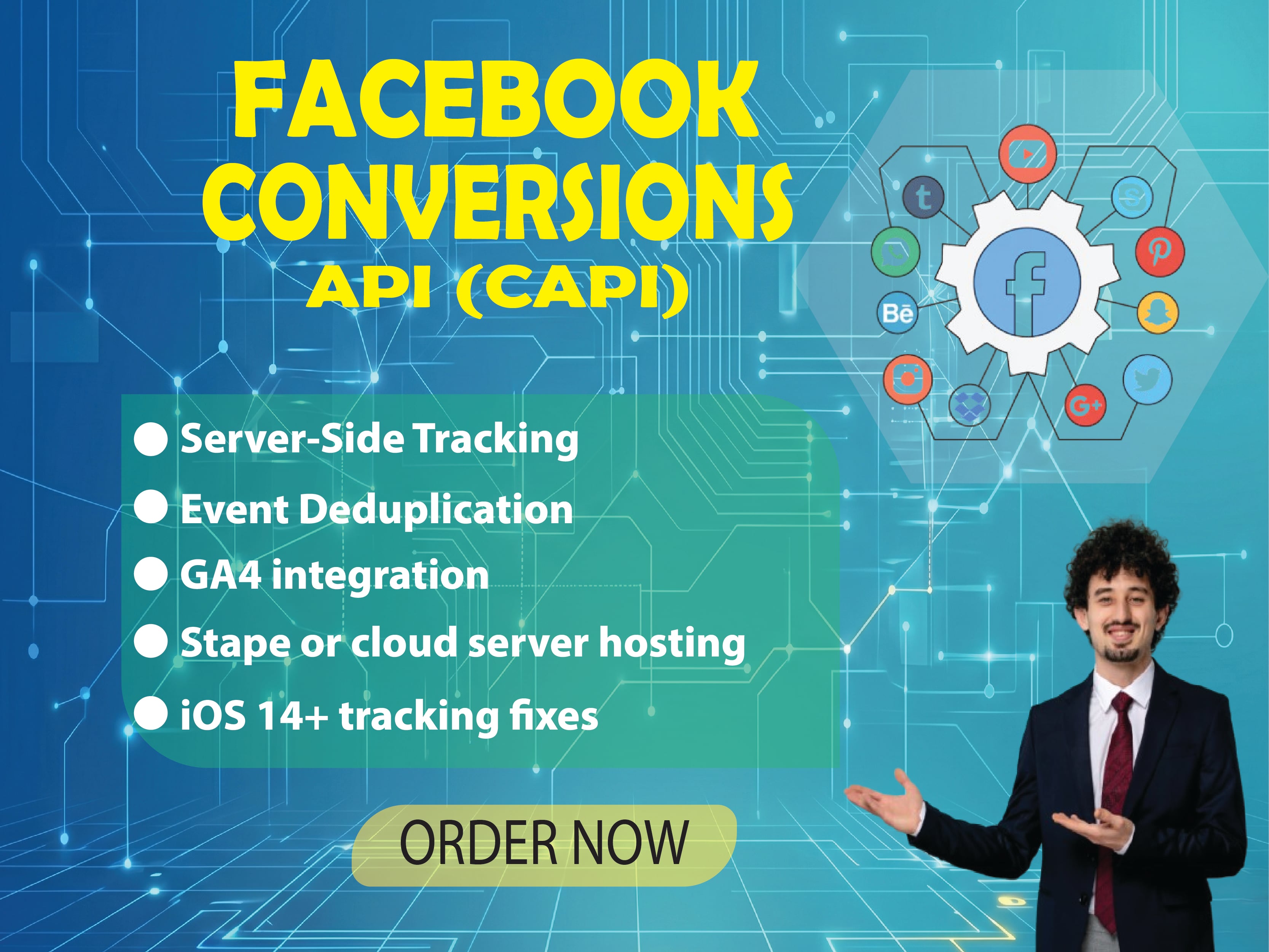 I will setup Meta Pixel Conversion API, GA4, GTM, and fix Ecommerce Tracking errors