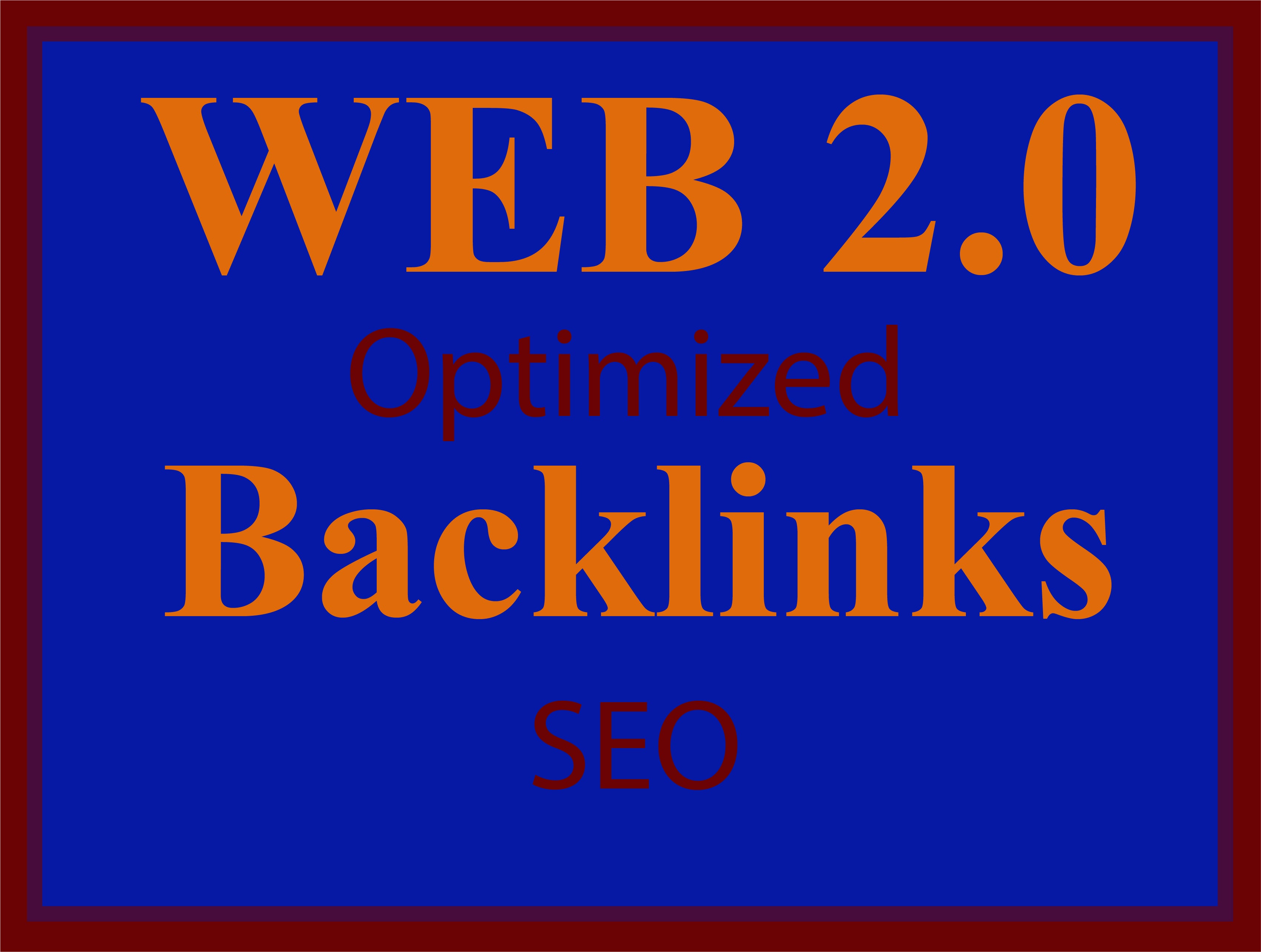 Defeat Competitor Websites with Good Quality Web 2.0 Backlinks Package for website