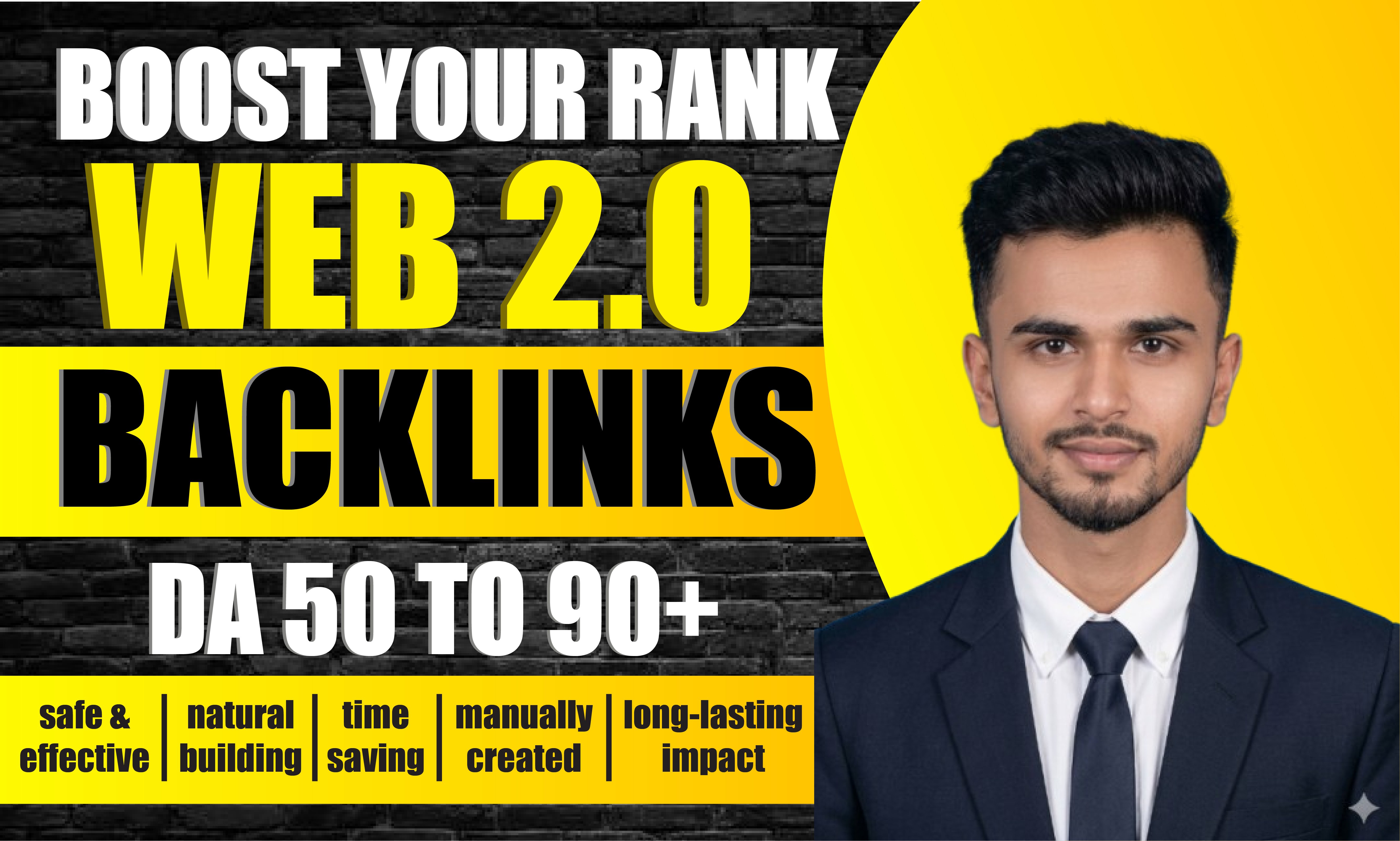 Supercharge SEO with 100 WEB 2.0 High Authority Backl...