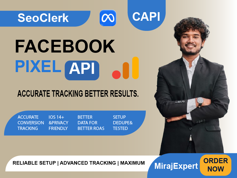 I Will Setup Professional Meta Pixel, Conversions API and GA4 Tracking Using Google Tag Manager
