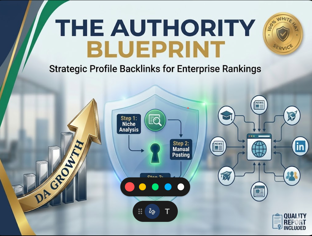 I Will Build High Authority 110 Manual Profile Backlinks for Safe SEO Growth