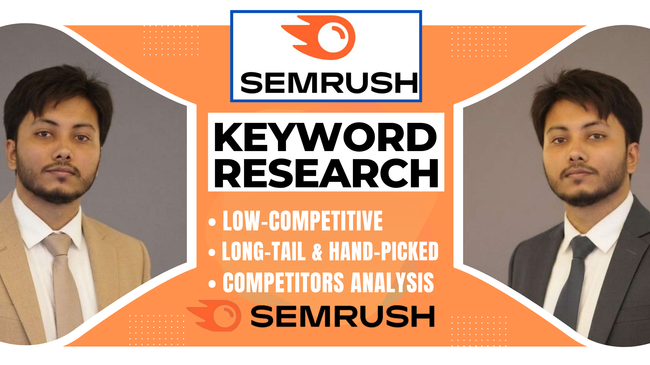 I will do advanced SEO keyword research and competitor analysis with SEMrush