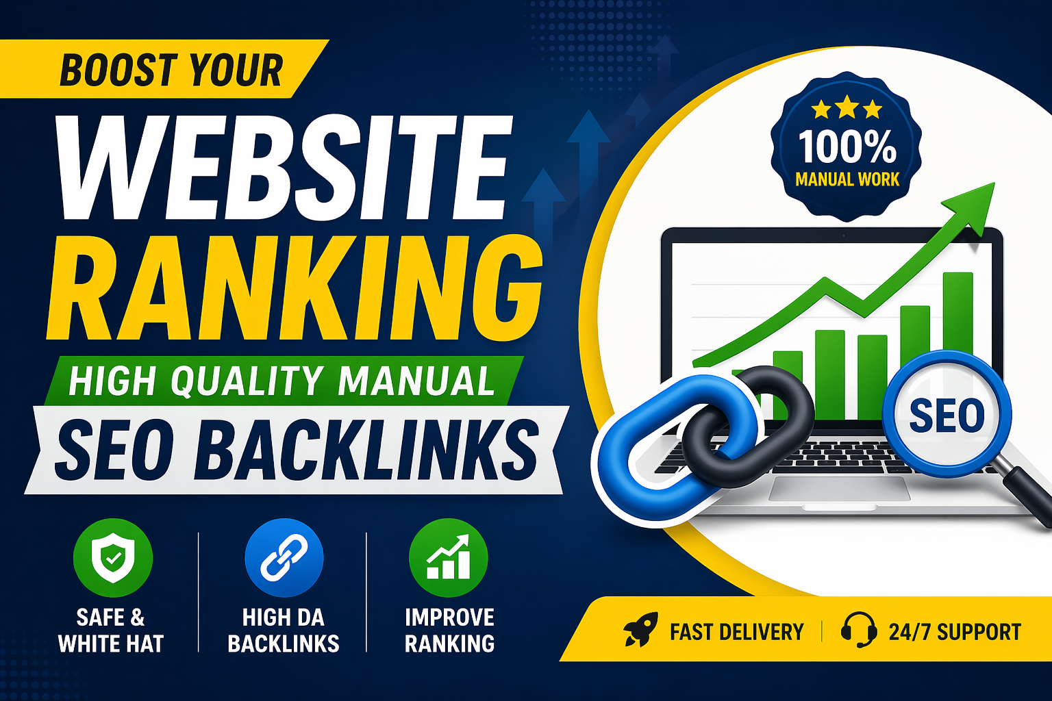 I will create high quality SEO backlinks for better Google ranking