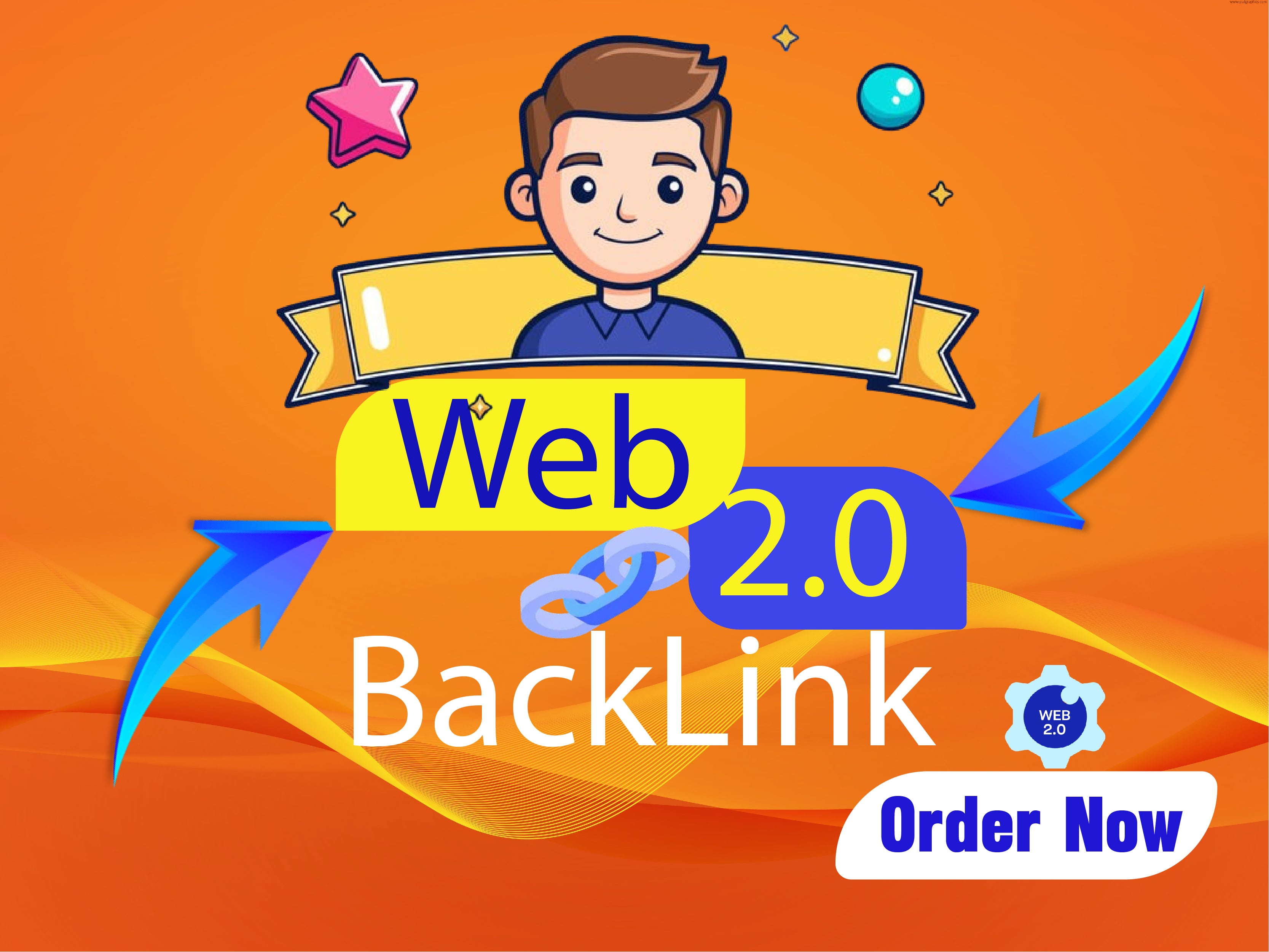 I will create 50+ Web-Backlink with SEO optimize manually