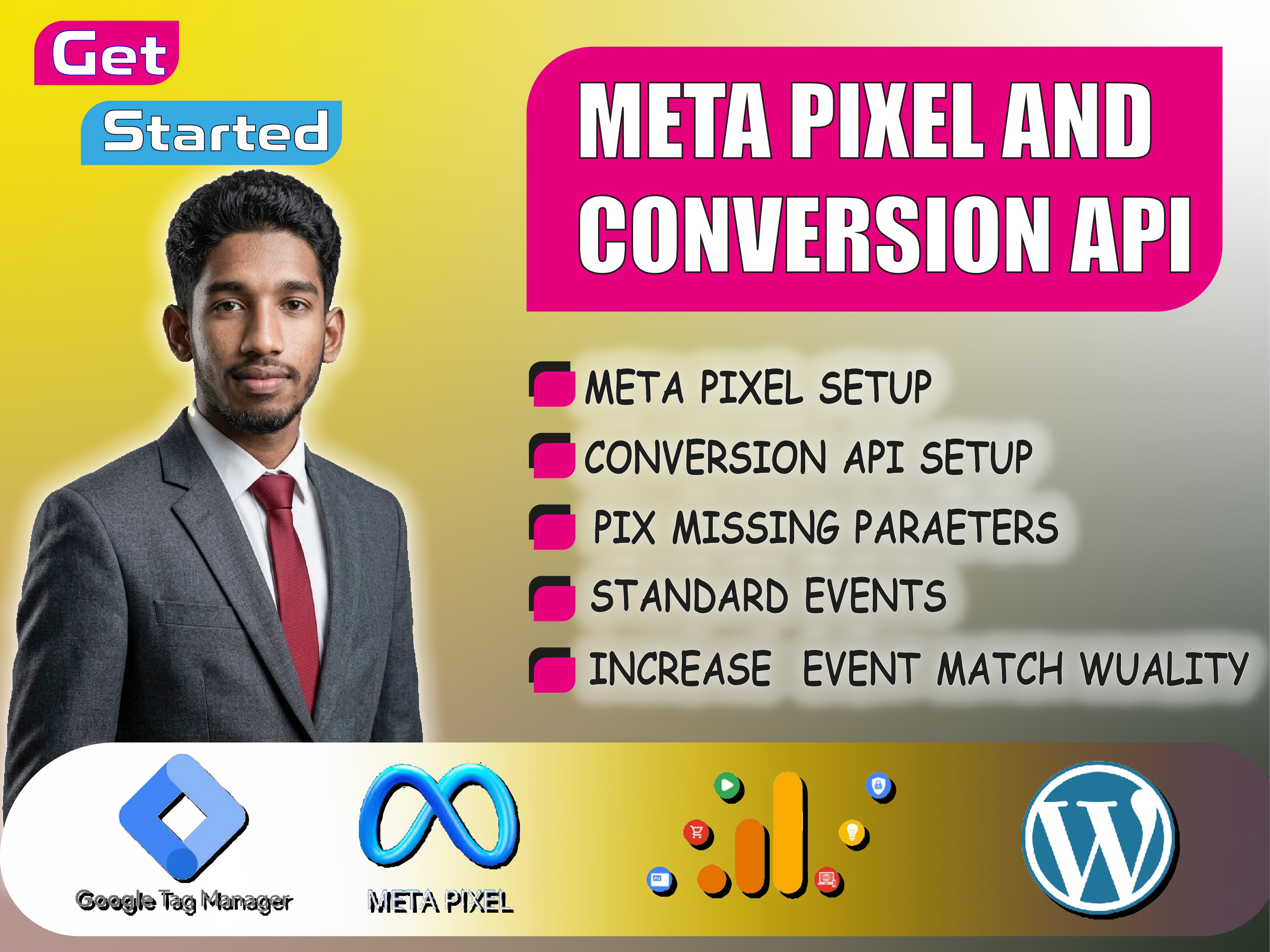 I will Setup & Fix GA4, GTM, Meta Pixel, CAPI & eCommerce Tracking