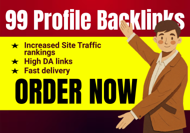 I will Create Manual Profile Backlinks