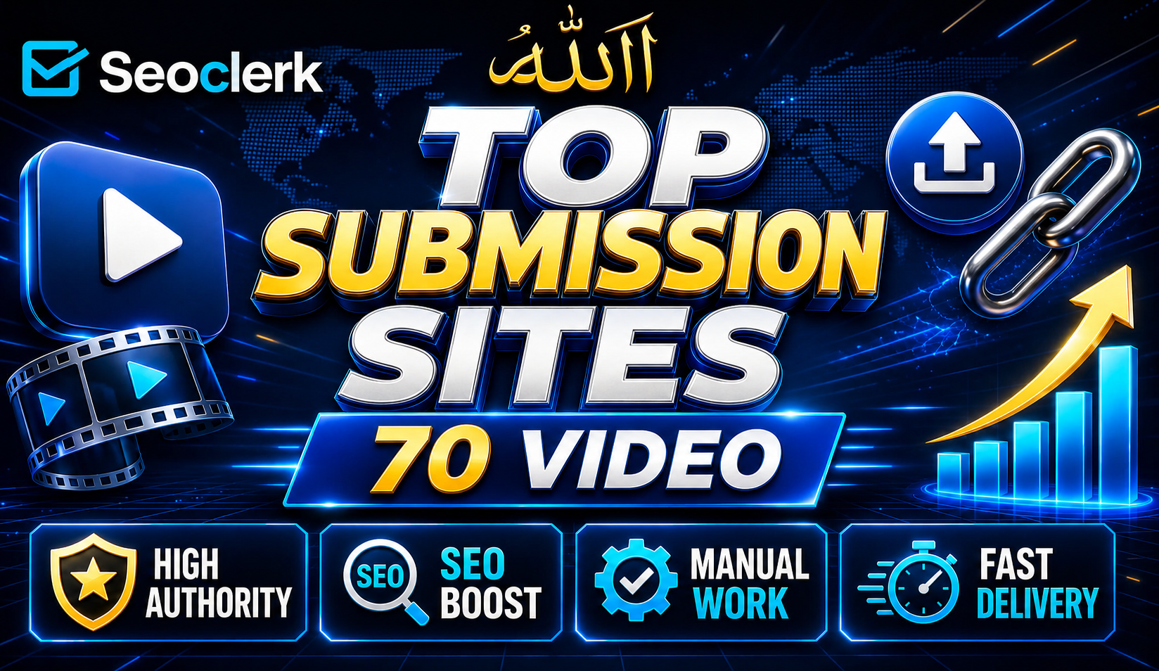 I Will Manually Upload and Share Content on Top 70 Media Sharing Sites