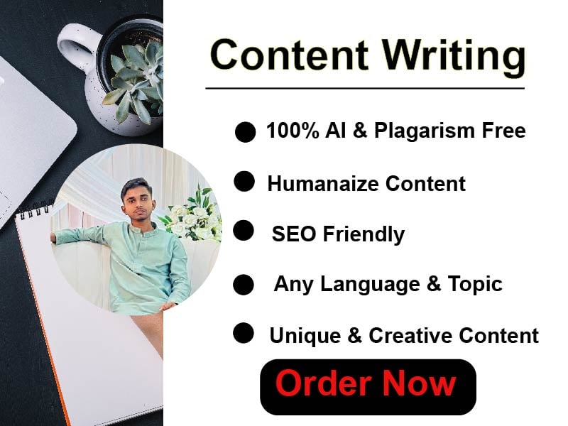I will be your professional SEO friendly content writ...