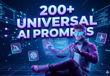 200+ Premium Universal AI Prompts for Midjourney, Ch...