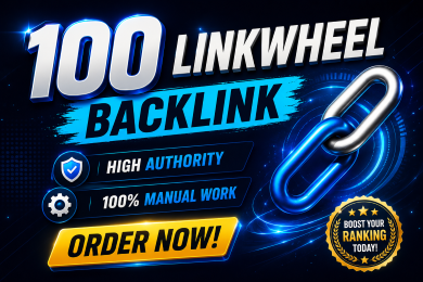 100 High Authority Linkwheel Backlinks for Powerful SEO Ranking Boost
