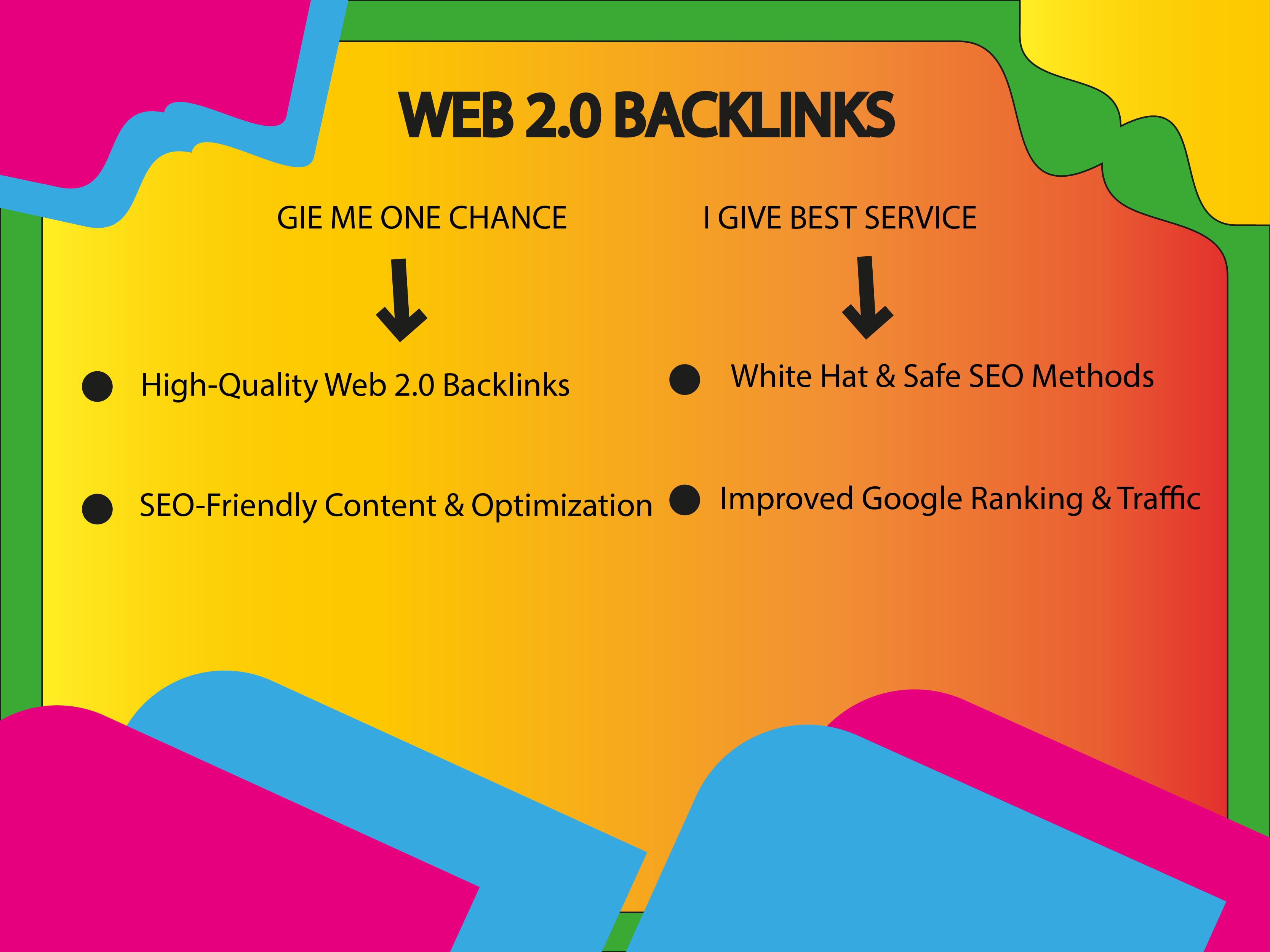 I am a professional Web 2.0 Backlink Expert. I will provide Web 2.0 Backlink