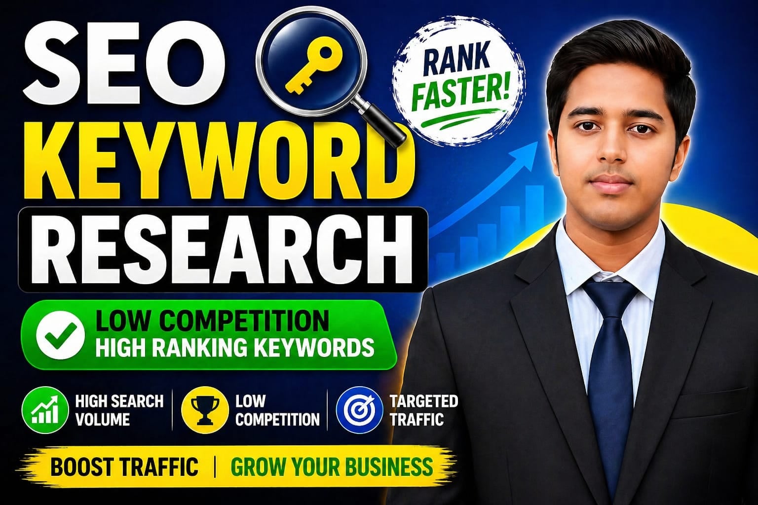 I will do professional SEO keyword research and compe...