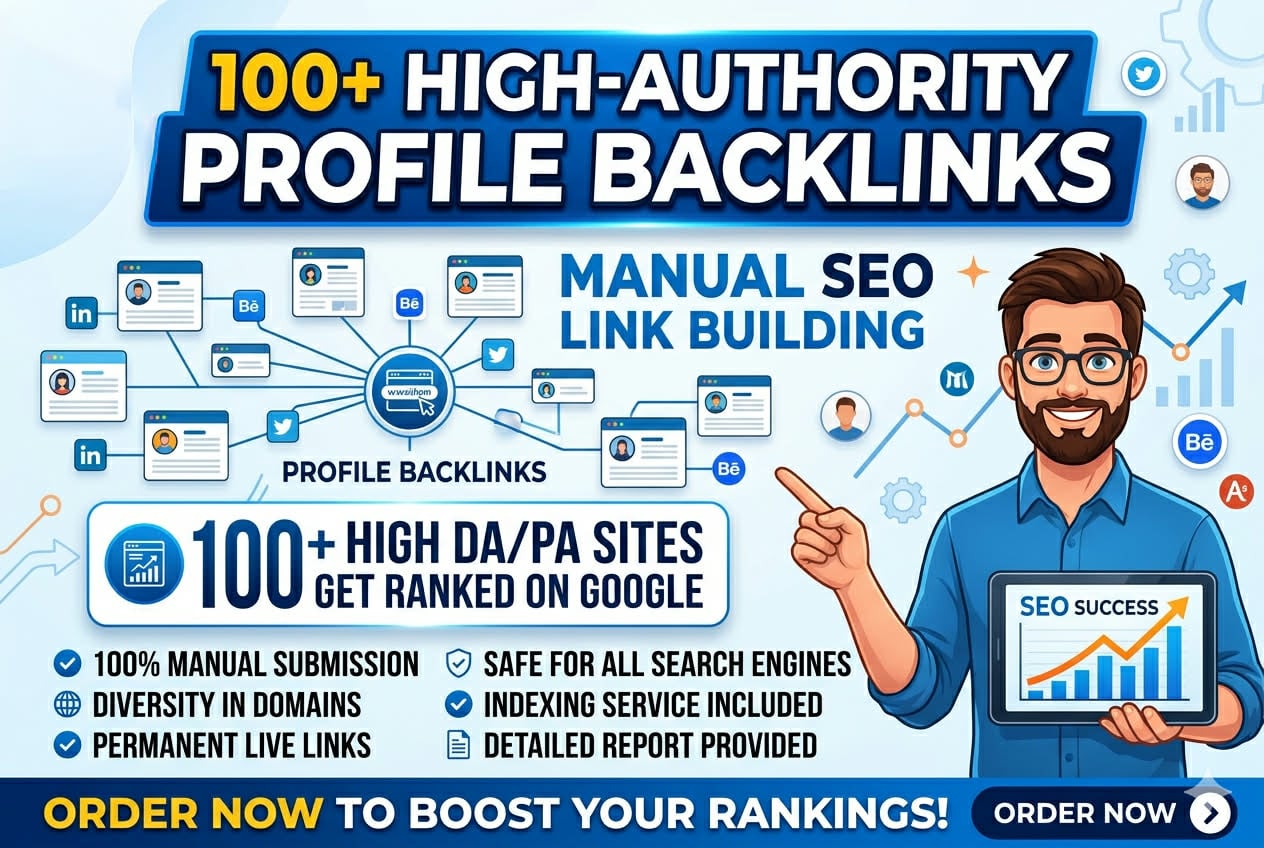 Do quality manual link building via high DA 50/90+ authority dofollow SEO backlinks